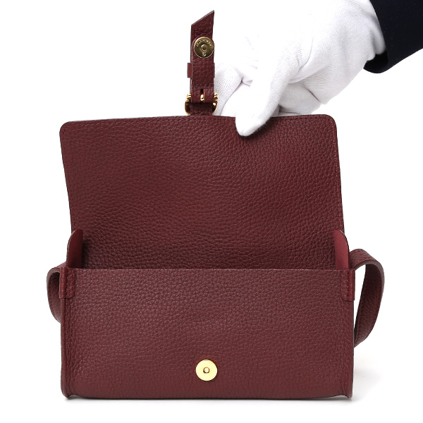  ショルダーバッグ レディース 本革 レザー ワイン レッド ワイン 赤色 小さい 小ぶり ミニ かわいい おしゃれ サブ StitchandSew(スティッチアンドソー)