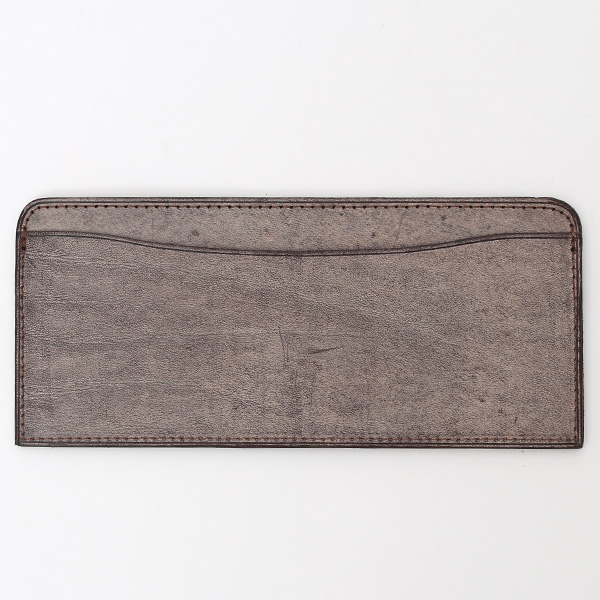  長財布 メンズ 本革 レザー ラウンドファスナー ブラウン 茶 茶色 小銭入れあり 薄型 薄まち コインケース トワクレ(Trois Clefs)