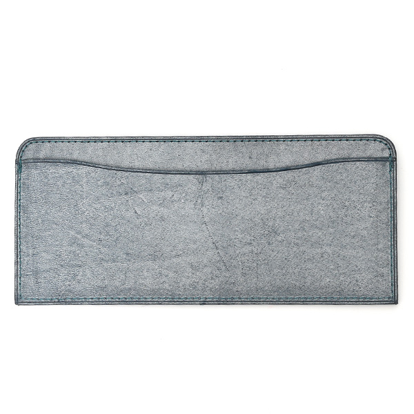  長財布 メンズ 本革 レザー ラウンドファスナー ブルー ネイビー 青色 小銭入れあり 薄型 薄まち コインケース トワクレ(Trois Clefs)