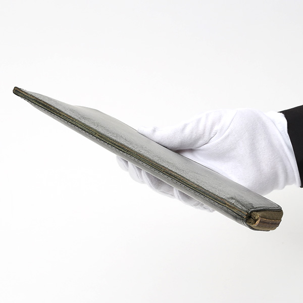  長財布 メンズ 本革 レザー ラウンドファスナー グリーン 緑色 小銭入れあり 薄型 薄まち コインケース トワクレ(Trois Clefs)