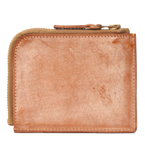  財布 ミニ 本革 レザー ブラウン 茶 茶色 サイフ 薄マチ メンズ 小銭入れ 二つ折り財布 コインケース トワクレ(Trois Clefs)