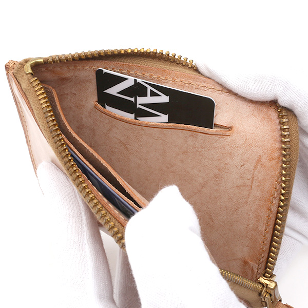  財布 ミニ 本革 レザー ブラウン 茶 茶色 サイフ 薄マチ メンズ 小銭入れ 二つ折り財布 コインケース トワクレ(Trois Clefs)