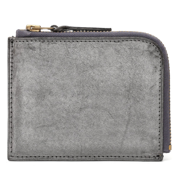 【約10営業日内に発送】トワクレ(Trois Clefs) Lファスナーショートウォレット ダークグレー