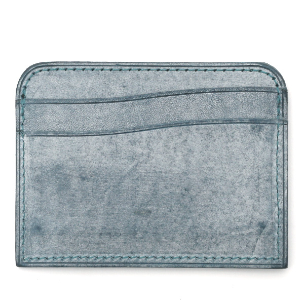  財布 ミニ 本革 レザー ブルー ネイビー 青色 サイフ 薄マチ メンズ 小銭入れ 二つ折り財布 コインケース トワクレ(Trois Clefs)