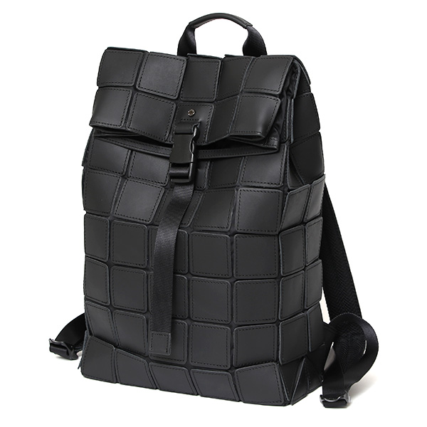 TRION(トライオン) バックパック 本革 メンズ レディース ブラック 黒 黒色 A4 15インチPC 15.6インチPC 収納可能 リュック デイパック ビジネスリュック 通勤 軽量 軽い オフィスカジュアル ビジネスカジュアル PANEL LIGHT パネルライト PS203
