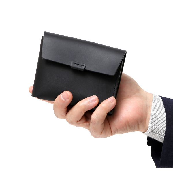  URUKUST(ウルクスト) BIFOLD WALLET ブラック 黒 黒色 