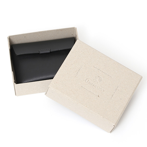  URUKUST(ウルクスト) BIFOLD WALLET ブラック 黒 黒色 
