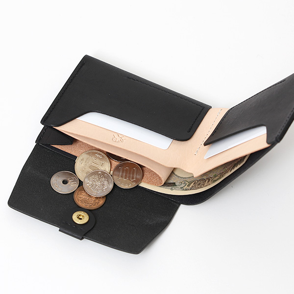  URUKUST(ウルクスト) BIFOLD WALLET ブラック 黒 黒色 