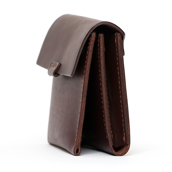  URUKUST(ウルクスト) BIFOLD WALLET ダークブラウン ブラウン 茶 茶色 