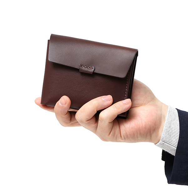  URUKUST(ウルクスト) BIFOLD WALLET ダークブラウン ブラウン 茶 茶色 