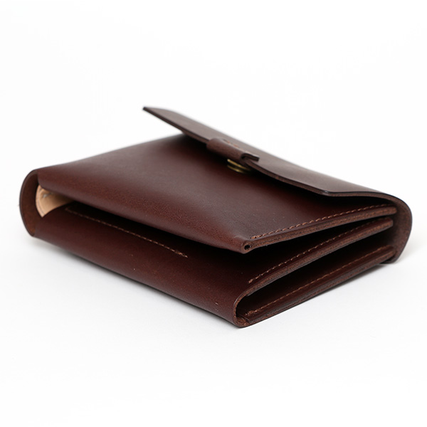  URUKUST(ウルクスト) BIFOLD WALLET ダークブラウン ブラウン 茶 茶色 