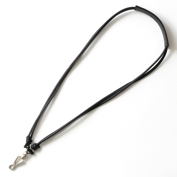  THE WONDER LUST(ワンダーラスト) 日本製 本革 ネックストラップ メンズ レディース ユニセックス ブラック 黒 黒色 ネックウォレット 国産 ブランド おしゃれ 高級 首 下げる 紐 レザー 革 皮 長さ調節