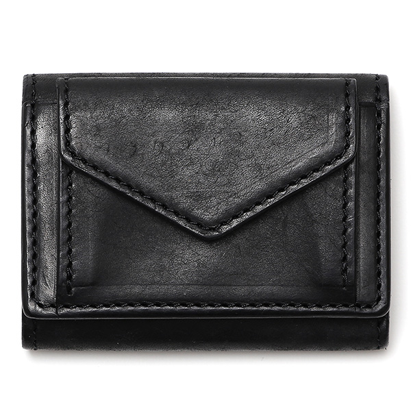 THE WONDER LUST(ワンダーラスト) TRIFOLD WALLET ブラック