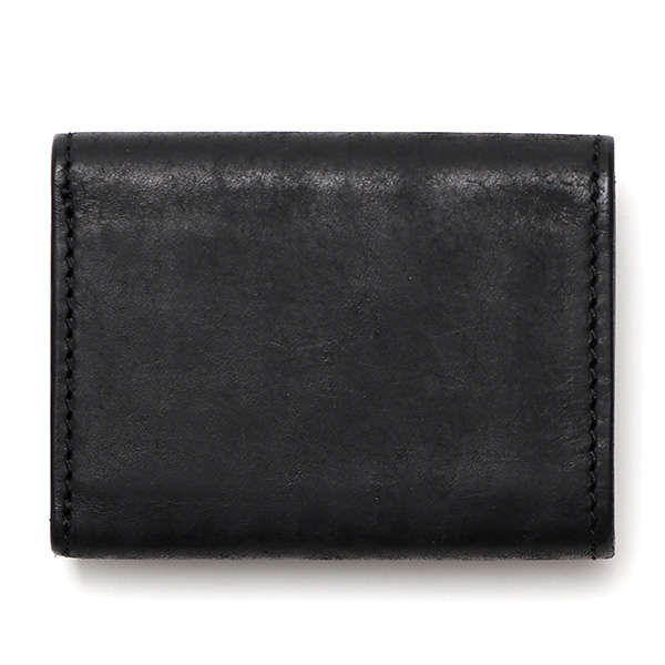  三つ折り財布 メンズ 本革 レディース ミニ財布 ウォレット レザー 財布 日本製 ブランド コンパクト 皮 ブラック 黒 黒色 イタリアンレザー マルゴーレザー 小銭入れあり カード収納 THE WONDER LUST(ワンダーラスト)