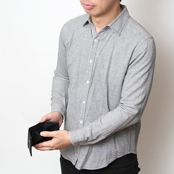  三つ折り財布 メンズ 本革 レディース ミニ財布 ウォレット レザー 財布 日本製 ブランド コンパクト 皮 ブラック 黒 黒色 イタリアンレザー マルゴーレザー 小銭入れあり カード収納 THE WONDER LUST(ワンダーラスト)