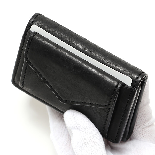 三つ折り財布 メンズ 本革 レディース ミニ財布 ウォレット レザー 財布 日本製 ブランド コンパクト 皮 ターコイズ ブルー ネイビー 青色 イタリアンレザー マルゴーレザー 小銭入れあり カード収納 THE WONDER LUST(ワンダーラスト)