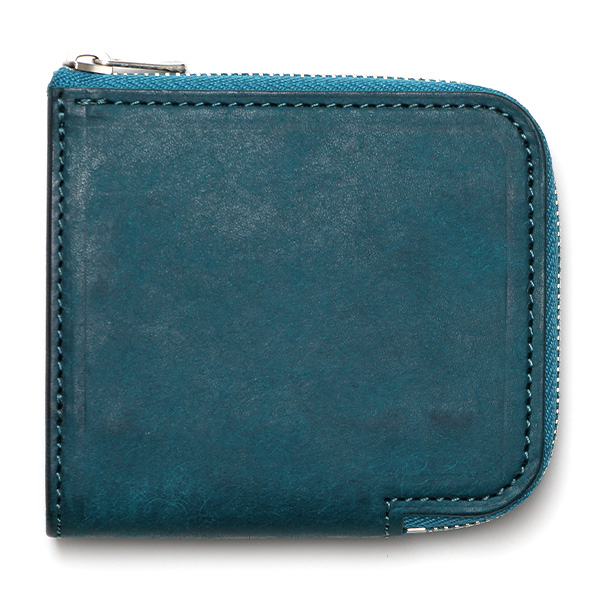 THE WONDER LUST(ワンダーラスト) L-ZIP MINI WALLET ターコイズ