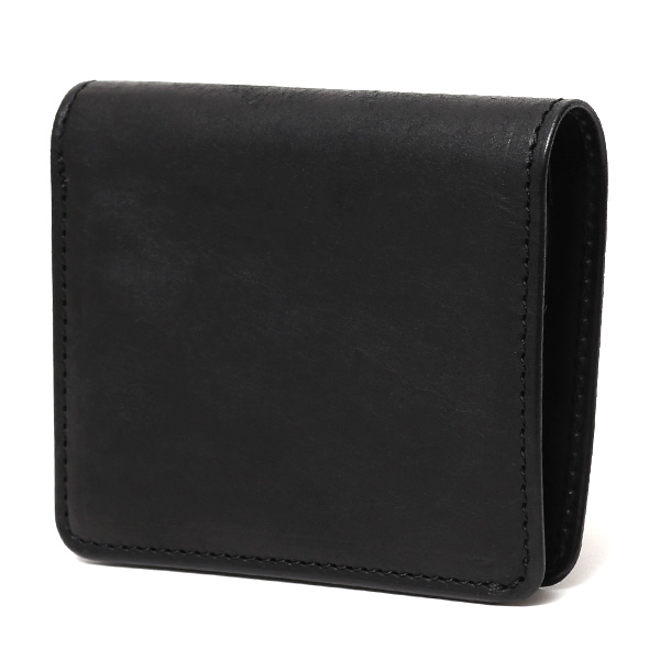  二つ折り財布 メンズ ミニ財布 レザー マルゴーレザー コンパクト 日本製 ブランド 財布 ハンドメイド ブラック 黒 黒色 小型 小さい 財布 男性 女性 プレゼント ユニセックス ギフト THE WONDER LUST(ワンダーラスト)