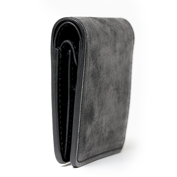  二つ折り財布 メンズ ミニ財布 レザー マルゴーレザー コンパクト 日本製 ブランド 財布 ハンドメイド ブラック 黒 黒色 小型 小さい 財布 男性 女性 プレゼント ユニセックス ギフト THE WONDER LUST(ワンダーラスト)