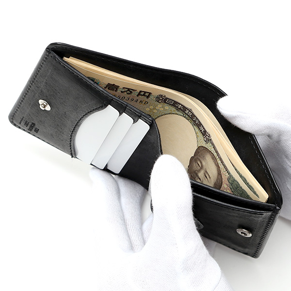  二つ折り財布 メンズ ミニ財布 レザー マルゴーレザー コンパクト 日本製 ブランド 財布 ハンドメイド ダークブラウン ブラウン 茶 茶色 小型 小さい 財布 男性 女性 プレゼント ユニセックス ギフト THE WONDER LUST(ワンダーラスト)