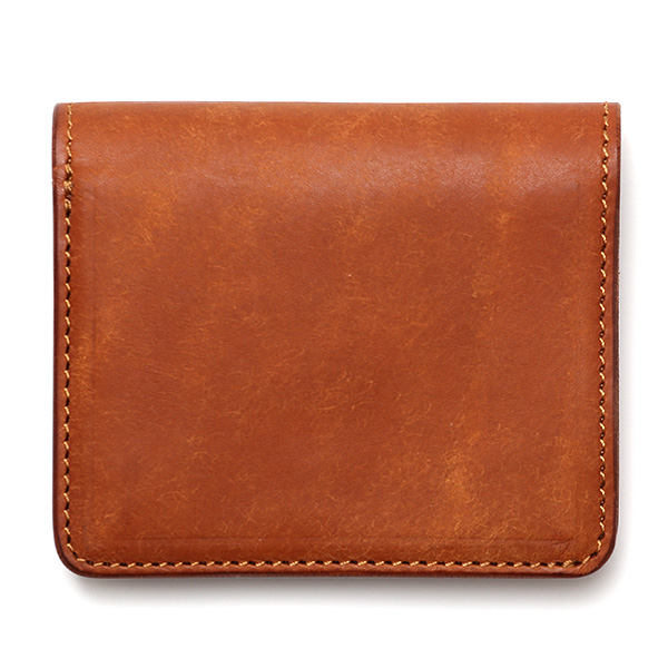 THE WONDER LUST(ワンダーラスト) BI-FOLD WALLET キャメル