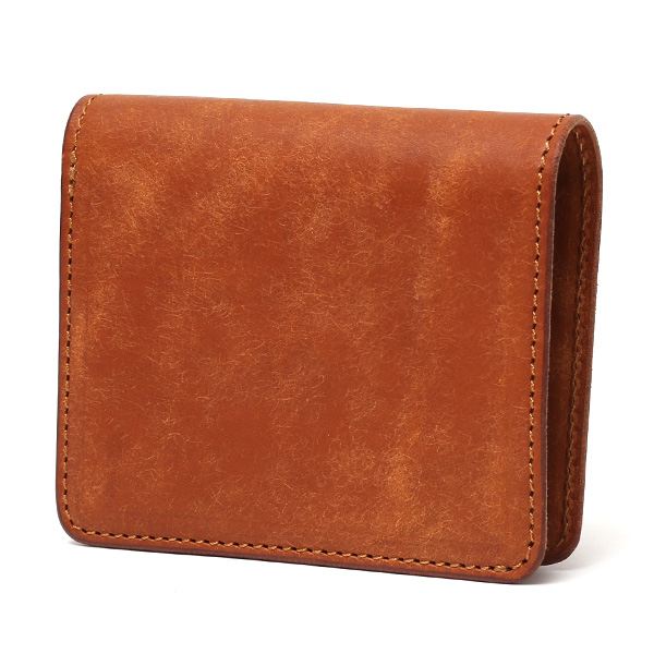  二つ折り財布 メンズ ミニ財布 レザー マルゴーレザー コンパクト 日本製 ブランド 財布 ハンドメイド キャメル ブラウン 茶 茶色 小型 小さい 財布 男性 女性 プレゼント ユニセックス ギフト THE WONDER LUST(ワンダーラスト)