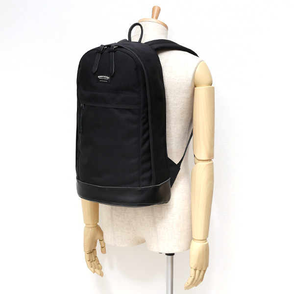  デイパック メンズ リュックサック ブラック 黒 黒色 レディース バックパック バリスティックナイロン 日本製 ワンダーバゲージ(WONDER BAGGAGE)