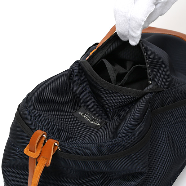  デイパック メンズ リュックサック ブルー ネイビー 青色 レディース バックパック バリスティックナイロン 日本製 ワンダーバゲージ(WONDER BAGGAGE)