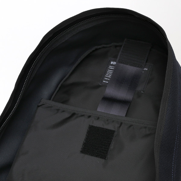  デイパック メンズ リュックサック ブルー ネイビー 青色 レディース バックパック バリスティックナイロン 日本製 ワンダーバゲージ(WONDER BAGGAGE)