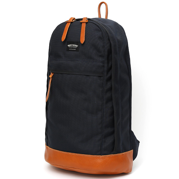  デイパック メンズ リュックサック ブルー ネイビー 青色 レディース バックパック バリスティックナイロン 日本製 ワンダーバゲージ(WONDER BAGGAGE)