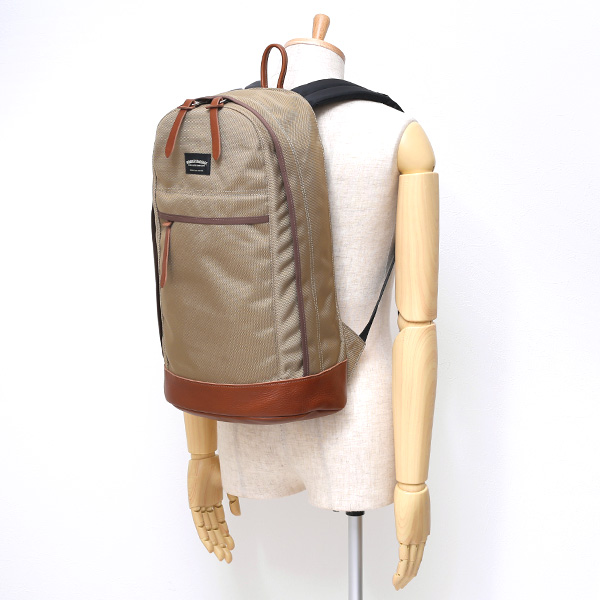  デイパック メンズ リュックサック ベージュ 肌色 レディース バックパック バリスティックナイロン 日本製 ワンダーバゲージ(WONDER BAGGAGE)