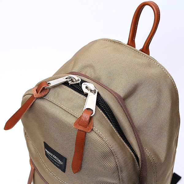  デイパック メンズ リュックサック ベージュ 肌色 レディース バックパック バリスティックナイロン 日本製 ワンダーバゲージ(WONDER BAGGAGE)