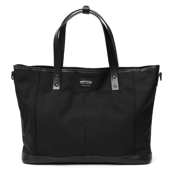 ワンダーバゲージ(WONDER BAGGAGE) グッドマンズシリーズ トートバッグ ブラック