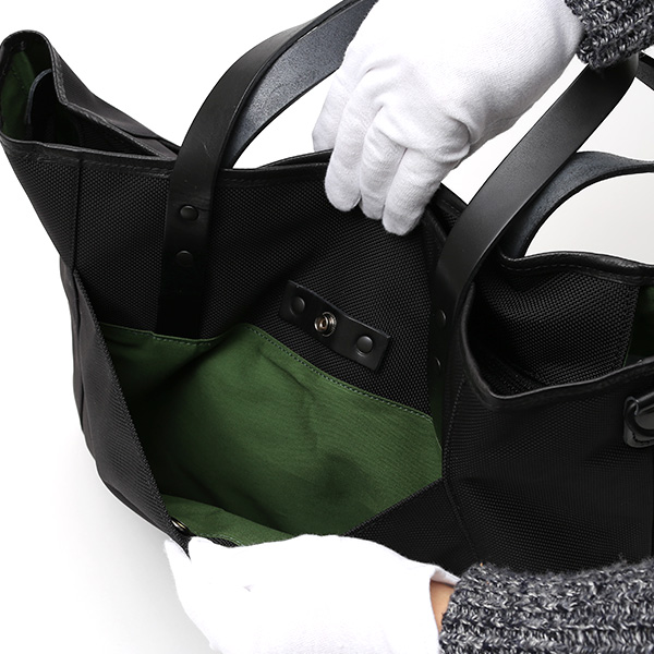  トートバッグ メンズ 本革 日本製 ブランド ブラック 黒 黒色 バリスティックナイロン ビジネスバッグ レディース レザー 鞄 カバン おしゃれ 大人 かわいい ワンダーバゲージ(WONDER BAGGAGE)