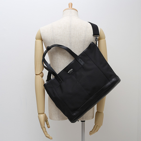  トートバッグ メンズ 本革 日本製 ブランド ブラック 黒 黒色 バリスティックナイロン ビジネスバッグ レディース レザー 鞄 カバン おしゃれ 大人 かわいい ワンダーバゲージ(WONDER BAGGAGE)