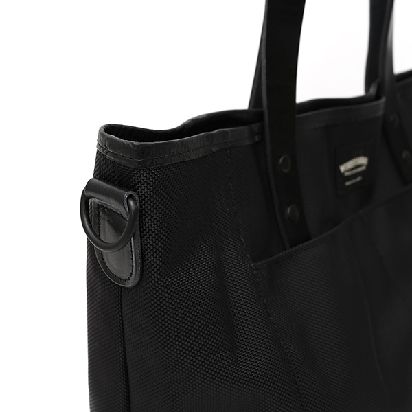  トートバッグ メンズ 本革 日本製 ブランド ブラック 黒 黒色 バリスティックナイロン ビジネスバッグ レディース レザー 鞄 カバン おしゃれ 大人 かわいい ワンダーバゲージ(WONDER BAGGAGE)