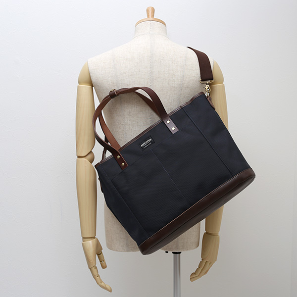  トートバッグ メンズ 本革 日本製 ブランド チョコ ブラウン 茶 茶色 バリスティックナイロン ビジネスバッグ レディース レザー 鞄 カバン おしゃれ 大人 かわいい ワンダーバゲージ(WONDER BAGGAGE)