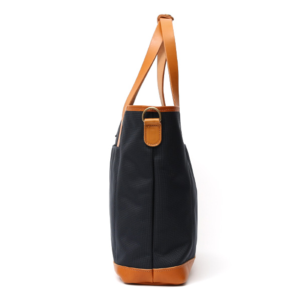  トートバッグ メンズ 本革 日本製 ブランド ブルー ネイビー 青色 バリスティックナイロン ビジネスバッグ レディース レザー 鞄 カバン おしゃれ 大人 かわいい ワンダーバゲージ(WONDER BAGGAGE)