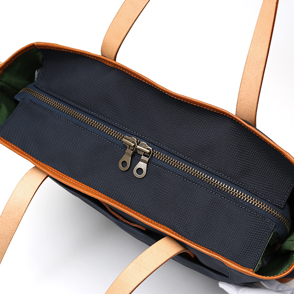  トートバッグ メンズ 本革 日本製 ブランド ブルー ネイビー 青色 バリスティックナイロン ビジネスバッグ レディース レザー 鞄 カバン おしゃれ 大人 かわいい ワンダーバゲージ(WONDER BAGGAGE)