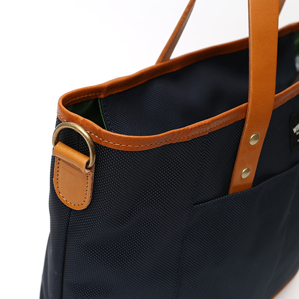  トートバッグ メンズ 本革 日本製 ブランド ブルー ネイビー 青色 バリスティックナイロン ビジネスバッグ レディース レザー 鞄 カバン おしゃれ 大人 かわいい ワンダーバゲージ(WONDER BAGGAGE)