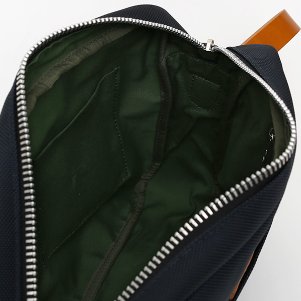 ショルダーバッグ メンズ 本革 レザー ブルー ネイビー 青色 レディース バリスティックナイロン 日本製 カバン 鞄 ブランド ワンダーバゲージ(WONDER BAGGAGE)