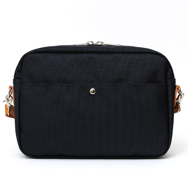 ショルダーバッグ メンズ 本革 レザー ブルー ネイビー 青色 レディース バリスティックナイロン 日本製 カバン 鞄 ブランド ワンダーバゲージ(WONDER BAGGAGE)