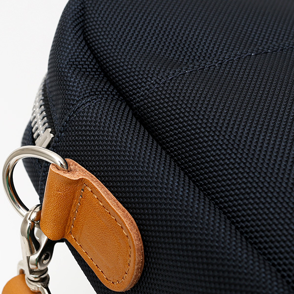 ショルダーバッグ メンズ 本革 レザー ブルー ネイビー 青色 レディース バリスティックナイロン 日本製 カバン 鞄 ブランド ワンダーバゲージ(WONDER BAGGAGE)