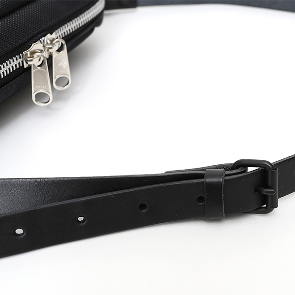 ショルダーバッグ メンズ ブラック 黒 黒色 レディース バリスティックナイロン レザー 本革 日本製 ブランド 鞄 カバン ワンダーバゲージ(WONDER BAGGAGE)