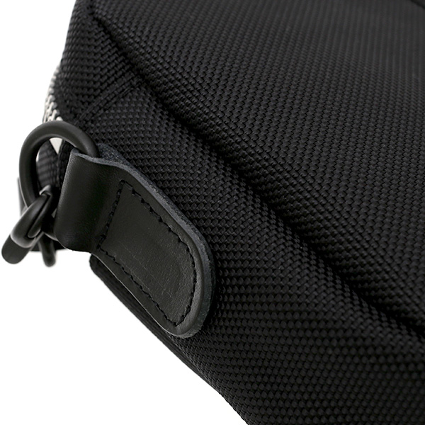 ショルダーバッグ メンズ ブラック 黒 黒色 レディース バリスティックナイロン レザー 本革 日本製 ブランド 鞄 カバン ワンダーバゲージ(WONDER BAGGAGE)