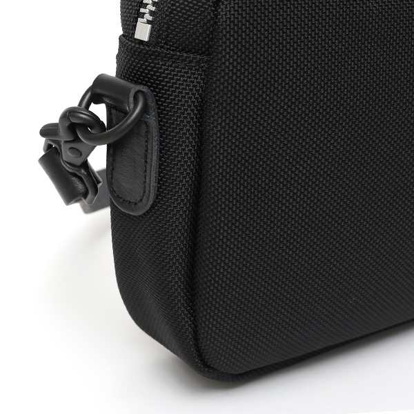 ショルダーバッグ メンズ ブラック 黒 黒色 レディース バリスティックナイロン レザー 本革 日本製 ブランド 鞄 カバン ワンダーバゲージ(WONDER BAGGAGE)