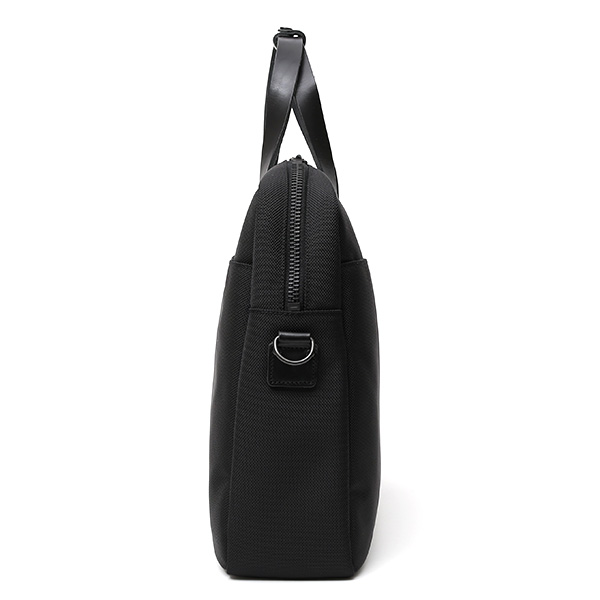  ビジネスバッグ メンズ ブリーフケース ブラック 黒 黒色 本革 日本製 ブランド レザー ショルダーベルト バリスティックナイロン 鞄 カバン ワンダーバゲージ(WONDER BAGGAGE)