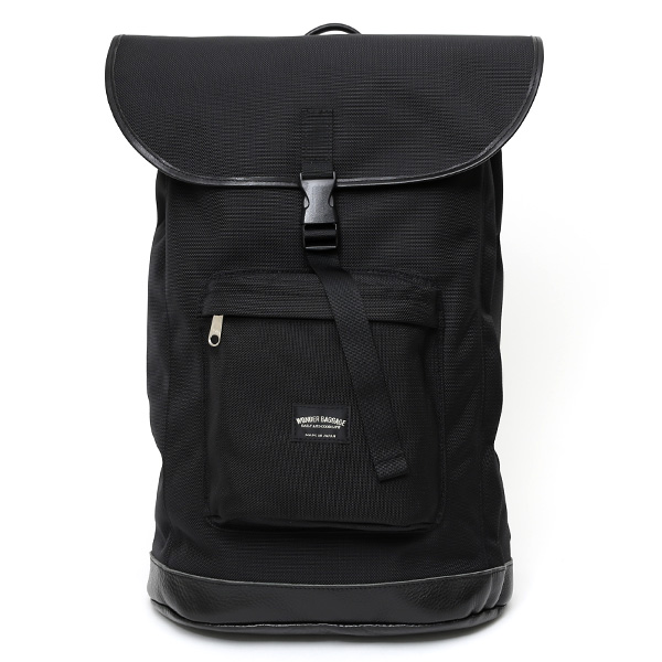 ワンダーバゲージ(WONDER BAGGAGE) グッドマンズシリーズ バックパック ブラック