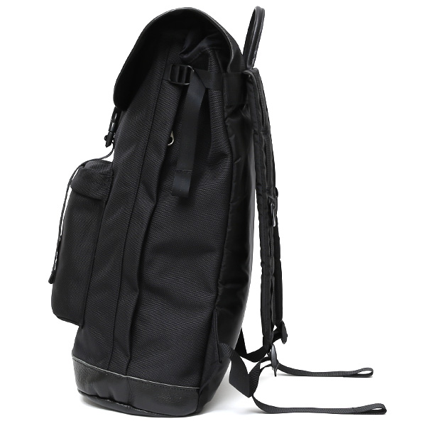  リュック デイパック メンズ リュックサック ブラック 黒 黒色 バックパック バリスティックナイロン 本革 レディース ワンダーバゲージ(WONDER BAGGAGE)