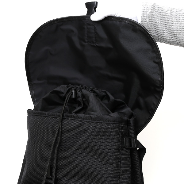  リュック デイパック メンズ リュックサック ブラック 黒 黒色 バックパック バリスティックナイロン 本革 レディース ワンダーバゲージ(WONDER BAGGAGE)